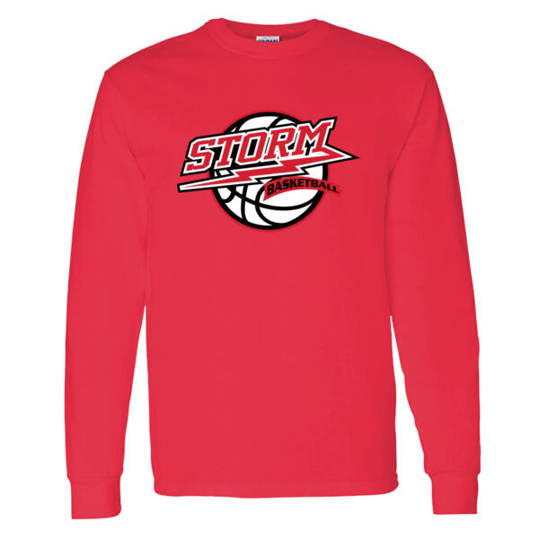AZ Storm Basketball Long Sleeve Cotton Tee Thumbnail