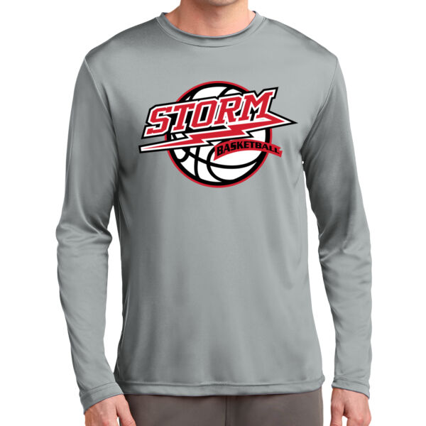 AZ Storm Basketball Long Sleeve Performance Tee Thumbnail