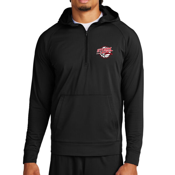 AZ Storm Sport Wick  Stretch 1/2 Zip Hoodie Thumbnail