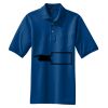Heavyweight Cotton Pique Polo with Pocket Thumbnail