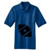 Heavyweight Cotton Pique Polo with Pocket Thumbnail