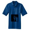 Heavyweight Cotton Pique Polo with Pocket Thumbnail