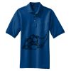 Heavyweight Cotton Pique Polo with Pocket Thumbnail