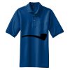 Heavyweight Cotton Pique Polo with Pocket Thumbnail