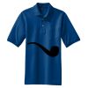 Heavyweight Cotton Pique Polo with Pocket Thumbnail