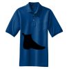 Heavyweight Cotton Pique Polo with Pocket Thumbnail