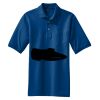 Heavyweight Cotton Pique Polo with Pocket Thumbnail