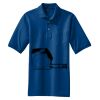 Heavyweight Cotton Pique Polo with Pocket Thumbnail