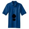 Heavyweight Cotton Pique Polo with Pocket Thumbnail