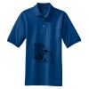 Heavyweight Cotton Pique Polo with Pocket Thumbnail