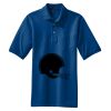 Heavyweight Cotton Pique Polo with Pocket Thumbnail
