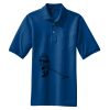 Heavyweight Cotton Pique Polo with Pocket Thumbnail