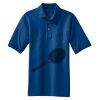 Heavyweight Cotton Pique Polo with Pocket Thumbnail
