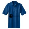 Heavyweight Cotton Pique Polo with Pocket Thumbnail