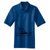 Heavyweight Cotton Pique Polo with Pocket Thumbnail