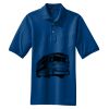 Heavyweight Cotton Pique Polo with Pocket Thumbnail