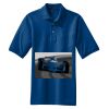 Heavyweight Cotton Pique Polo with Pocket Thumbnail