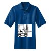 Heavyweight Cotton Pique Polo with Pocket Thumbnail