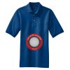 Heavyweight Cotton Pique Polo with Pocket Thumbnail