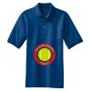Heavyweight Cotton Pique Polo with Pocket Thumbnail