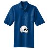 Heavyweight Cotton Pique Polo with Pocket Thumbnail