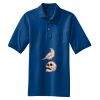 Heavyweight Cotton Pique Polo with Pocket Thumbnail