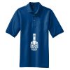 Heavyweight Cotton Pique Polo with Pocket Thumbnail