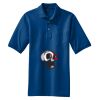 Heavyweight Cotton Pique Polo with Pocket Thumbnail