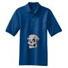 Heavyweight Cotton Pique Polo with Pocket Thumbnail
