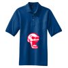 Heavyweight Cotton Pique Polo with Pocket Thumbnail