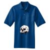 Heavyweight Cotton Pique Polo with Pocket Thumbnail