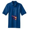 Heavyweight Cotton Pique Polo with Pocket Thumbnail