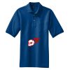 Heavyweight Cotton Pique Polo with Pocket Thumbnail