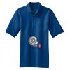 Heavyweight Cotton Pique Polo with Pocket Thumbnail