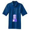 Heavyweight Cotton Pique Polo with Pocket Thumbnail