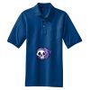Heavyweight Cotton Pique Polo with Pocket Thumbnail