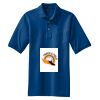 Heavyweight Cotton Pique Polo with Pocket Thumbnail