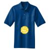 Heavyweight Cotton Pique Polo with Pocket Thumbnail