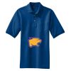 Heavyweight Cotton Pique Polo with Pocket Thumbnail