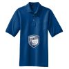 Heavyweight Cotton Pique Polo with Pocket Thumbnail