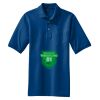 Heavyweight Cotton Pique Polo with Pocket Thumbnail