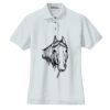Women's Heavyweight Cotton Pique Polo Thumbnail