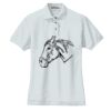 Women's Heavyweight Cotton Pique Polo Thumbnail