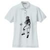Women's Heavyweight Cotton Pique Polo Thumbnail