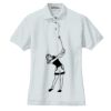 Women's Heavyweight Cotton Pique Polo Thumbnail