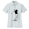 Women's Heavyweight Cotton Pique Polo Thumbnail