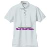 Women's Heavyweight Cotton Pique Polo Thumbnail