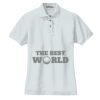 Women's Heavyweight Cotton Pique Polo Thumbnail