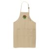 Easy Care Extra Long Bib Apron with Stain Release Thumbnail
