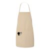 Heather NL2R Long Round Bottom Cotton Twill Apron Thumbnail